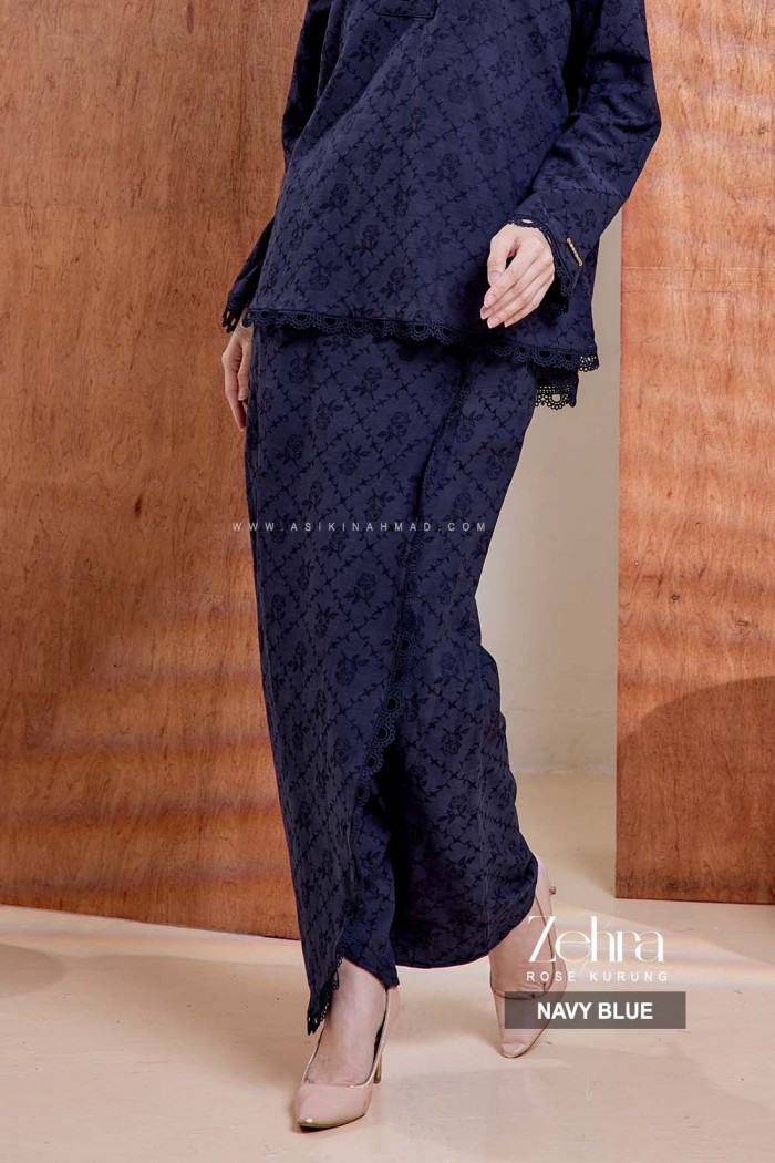 ZEHRA KURUNG in NAVY BLUE