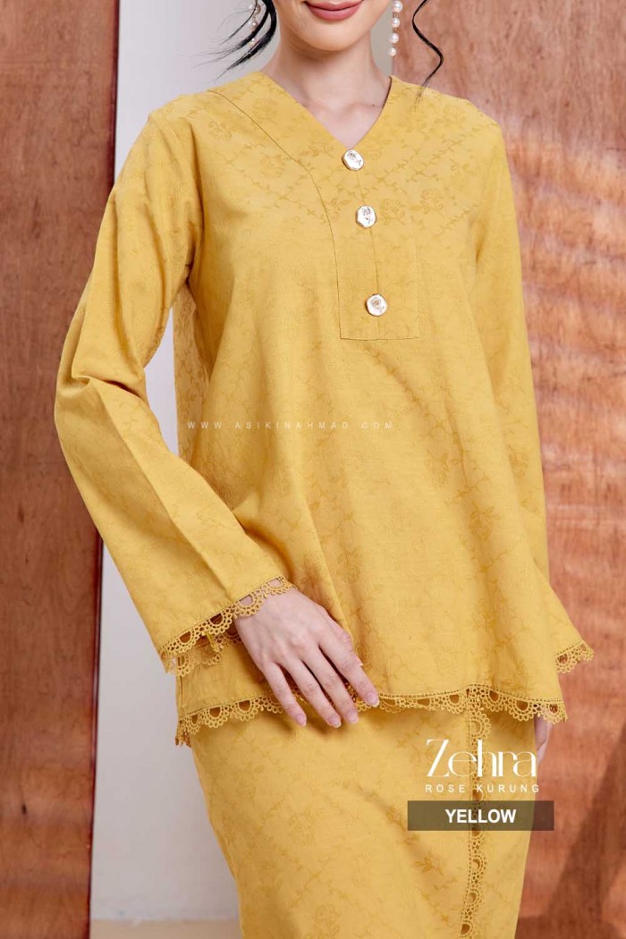 ZEHRA KURUNG in YELLOW