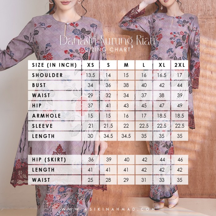 DANASTRI KURUNG RIAU in BROWN