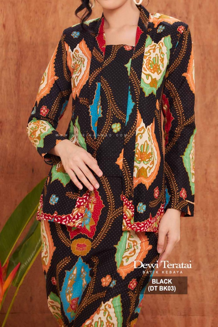 KEBAYA DEWI TERATAI (DT BK03) BLACK