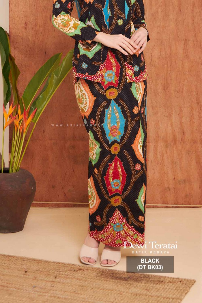 KEBAYA DEWI TERATAI (DT BK03) BLACK