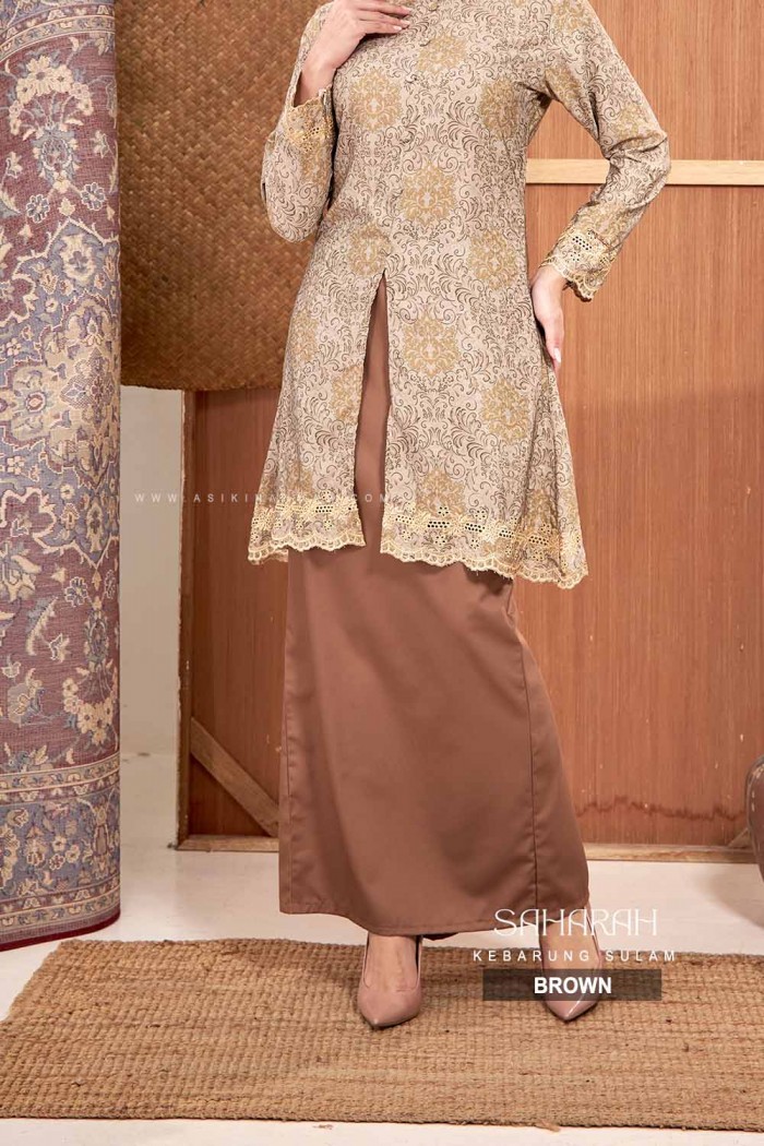 SAHARAH KEBARUNG in BROWN