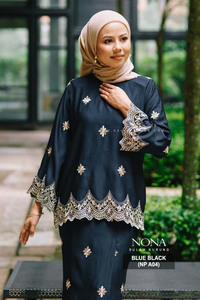 AS IS ITEMS NONA SULAM PREMIUM (NP A04) BLUE BLACK