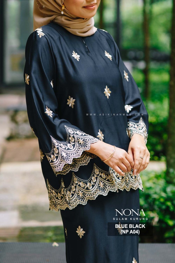 AS IS ITEMS NONA SULAM PREMIUM (NP A04) BLUE BLACK