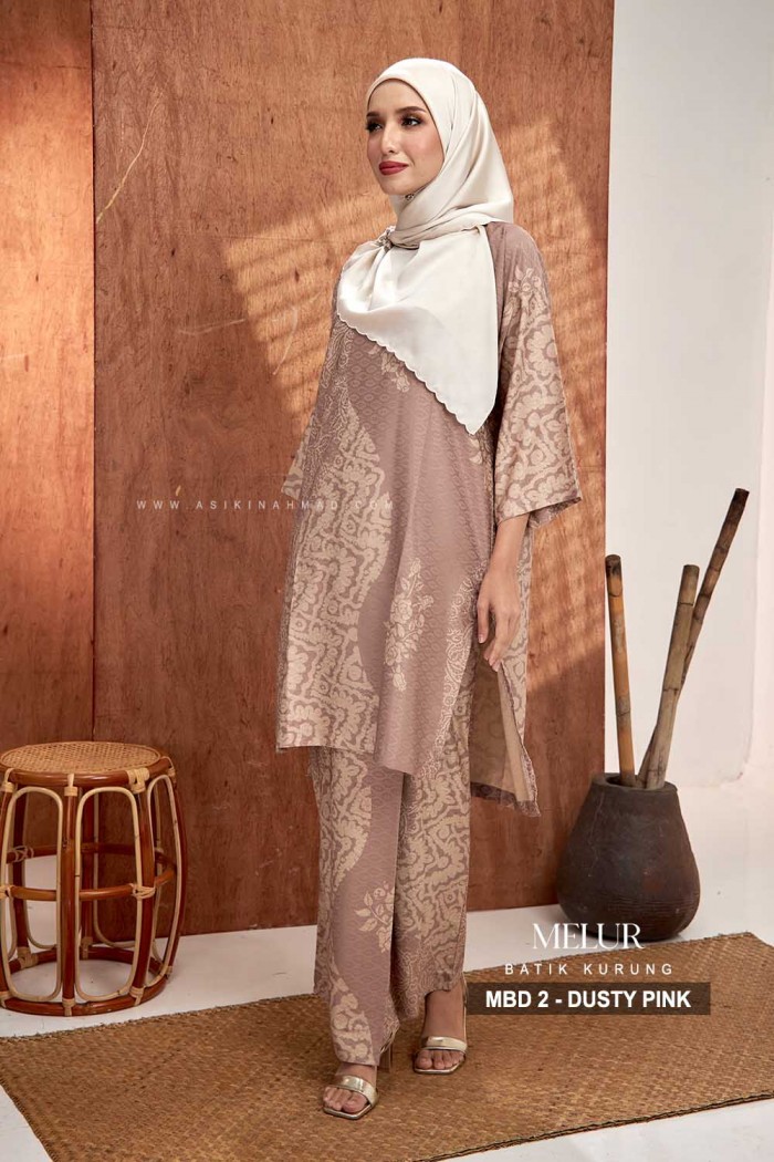 MELUR BATIK KURUNG (MBD-2) - DUSTY PINK