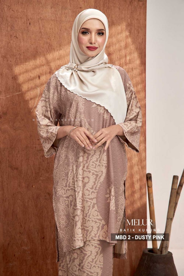 MELUR BATIK KURUNG (MBD-2) - DUSTY PINK