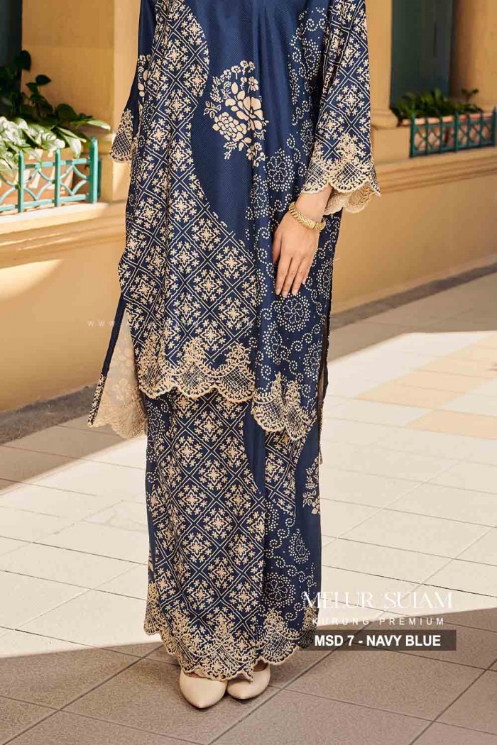 MELUR SULAM PREMIUM (MSD-7) - NAVY BLUE