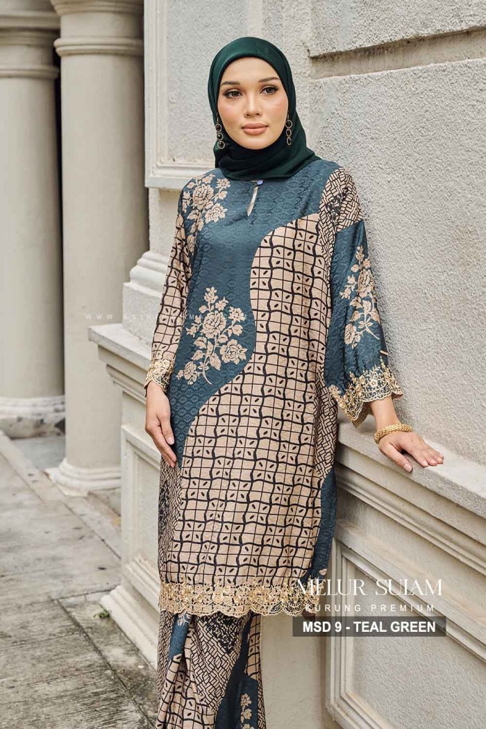 MELUR SULAM PREMIUM (MSD-9) - TEAL GREEN