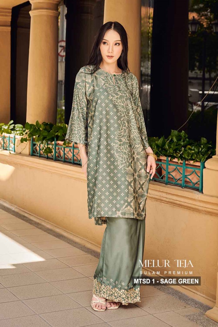 MELUR TEJA SULAM (MTSD-1) - SAGE GREEN