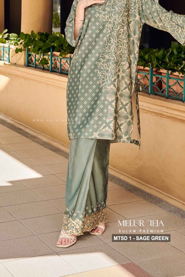 MELUR TEJA SULAM (MTSD-1) - SAGE GREEN