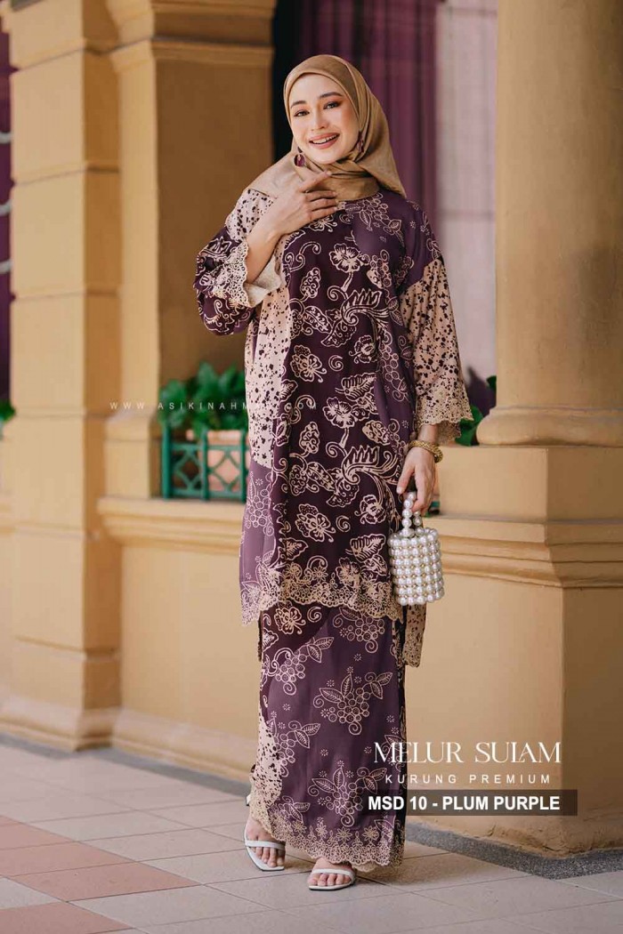 MELUR SULAM PREMIUM (MSD-10) - PLUM PURPLE