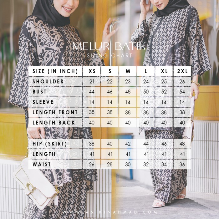 MELUR BATIK KURUNG (MBD-4) - BLUE LILAC