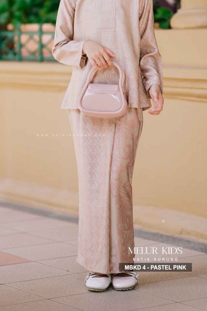 MELUR KURUNG KIDS (MBKD-4) - PASTEL PINK