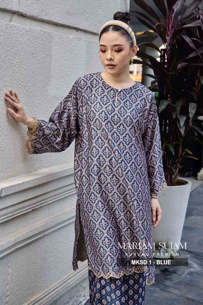 MARIAM KURUNG SULAM (MKSD-1) - BLUE