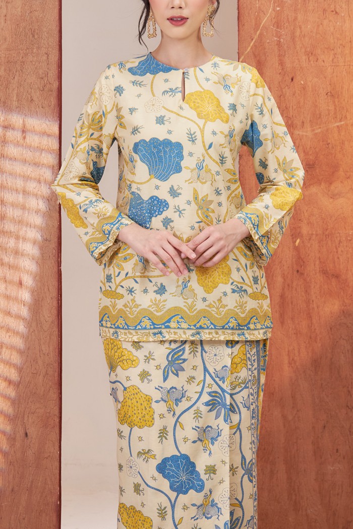 ADALIA KURUNG LILY (AL BK01) YELLOW