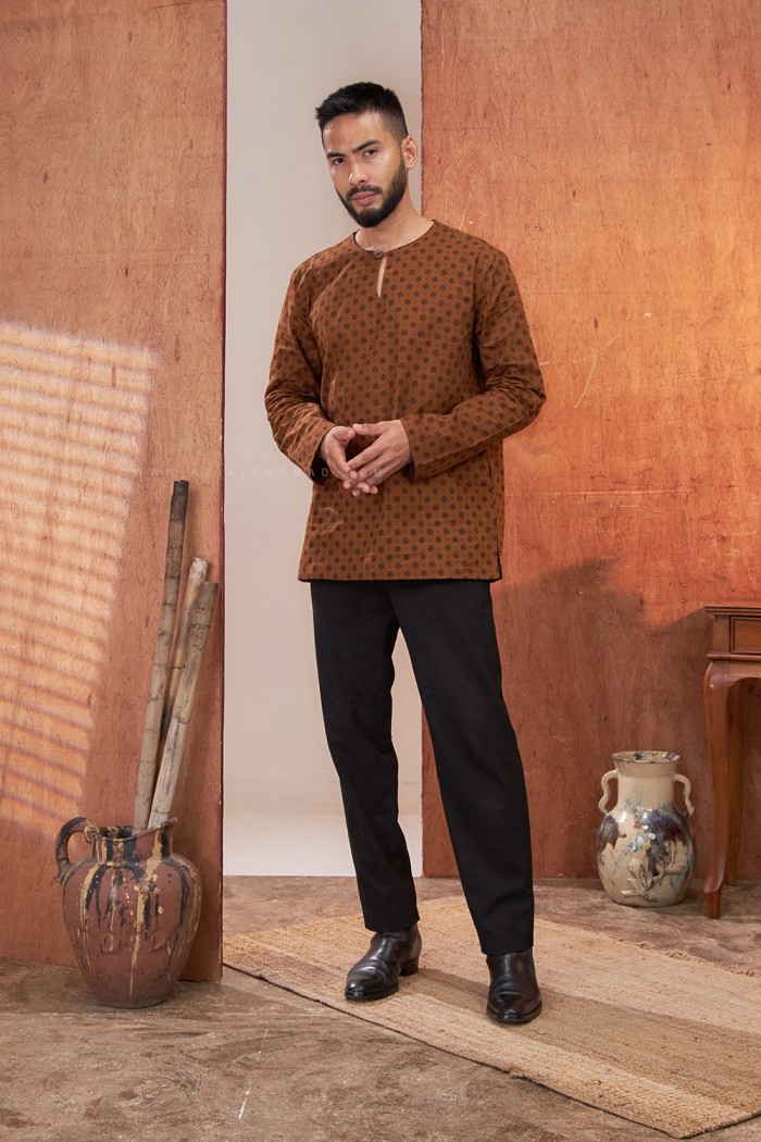 ANDIKA KURTA (AK BK01) BROWN