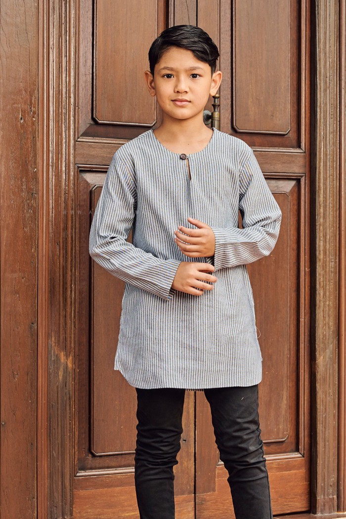 ARDI KURTA KIDS (AKLK-D2) - BLACK