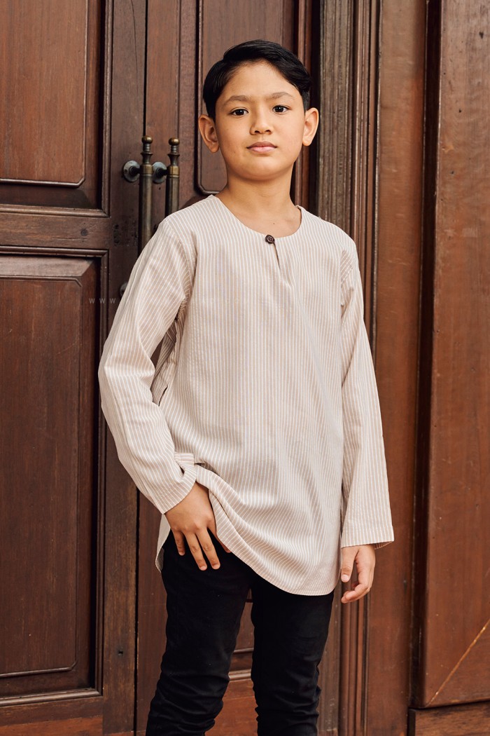 ARDI KURTA KIDS (AKLK-D2) - LIGHT BROWN