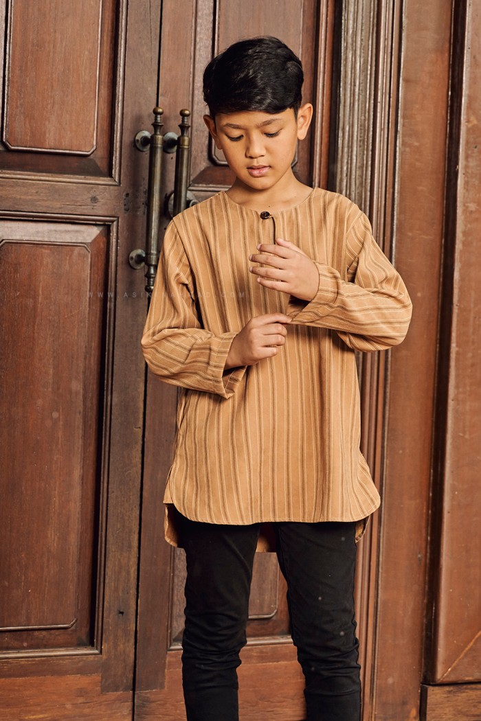 ARDI KURTA KIDS (AKVK-D3) - BROWN