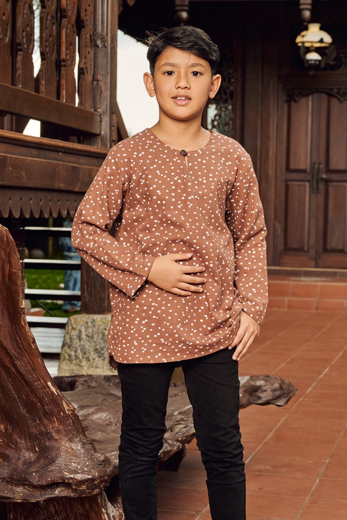 ARDI KURTA KIDS (AKTK-D4) - BROWN