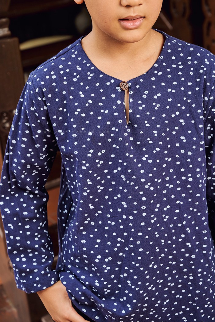 ARDI KURTA KIDS (AKTK-D4) - NAVY BLUE