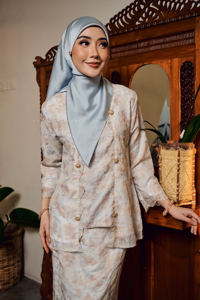 AURORA KEBAYA (AKE-D2) in BABY BLUE