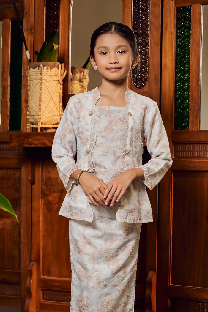 AURORA KEBAYA KIDS (AKKE-D2) in BABY BLUE