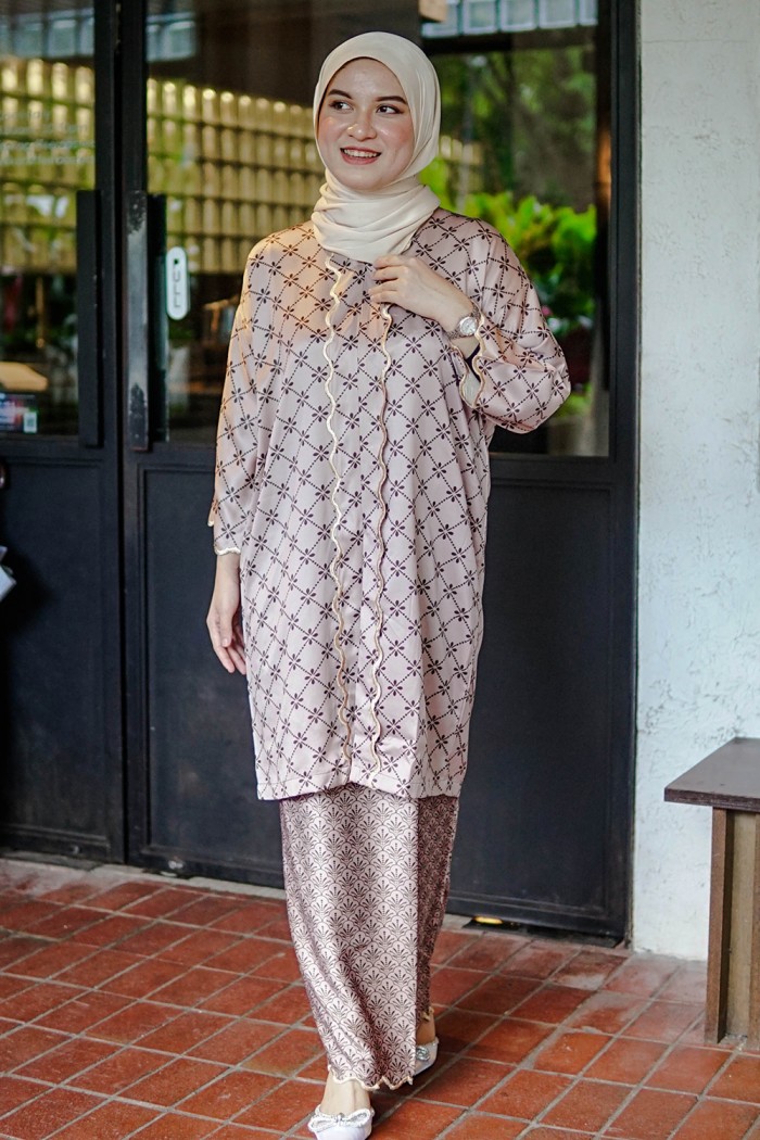 FATIMAH KURUNG (FKSD-1) - CHAMPAGNE