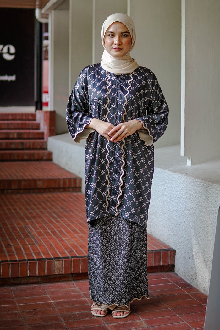 FATIMAH KURUNG (FKSD-1) - GREY