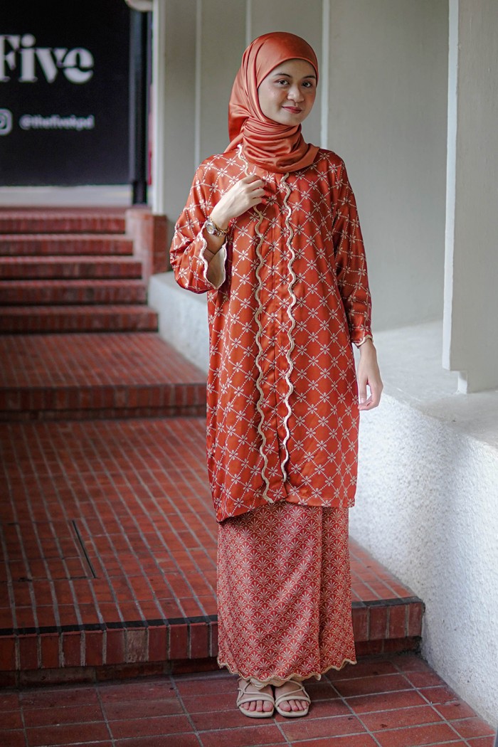 FATIMAH KURUNG (FKSD-1) - ORANGE