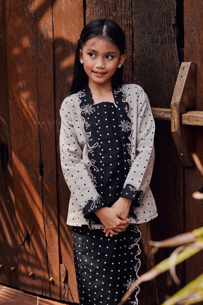 INDAH RAIA KIDS (IRKK-D2) in BLACK