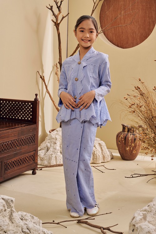 INORA KEBAYA KIDS in BABY BLUE