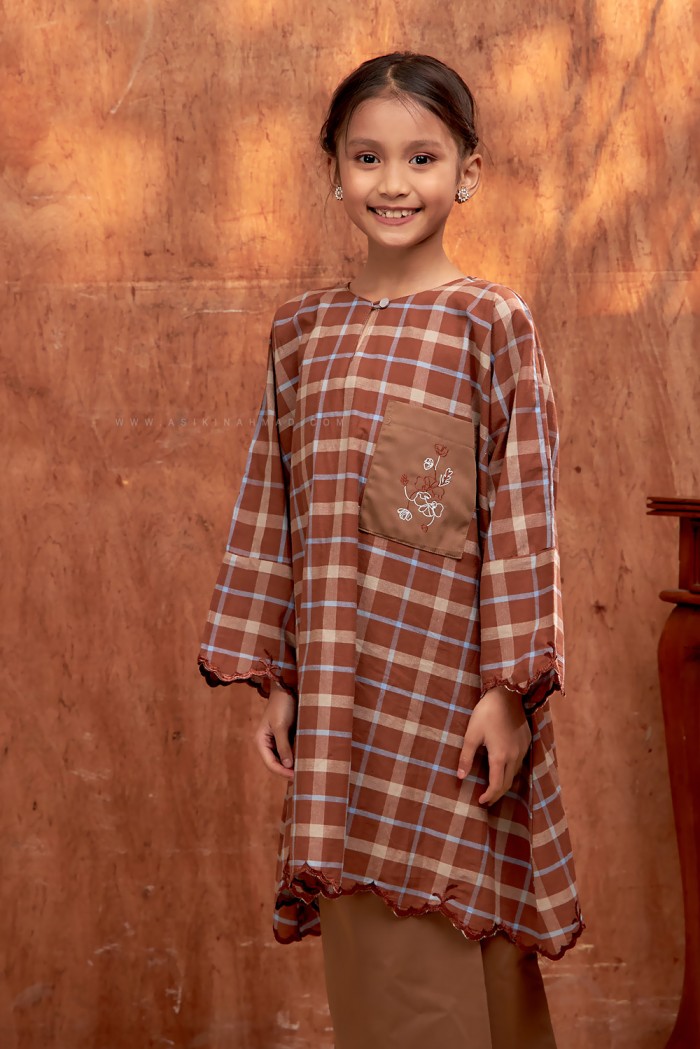 JIWA RATNA KIDS (JRK-D4) in BRICK BROWN