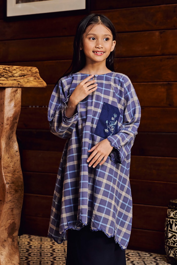 JIWA RATNA KIDS (JRK-D4) in NAVY BLUE