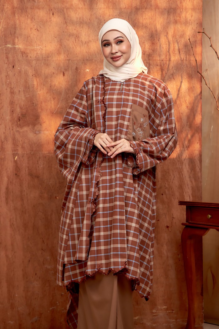 JIWA RATNA KURUNG (JR-D4) in BRICK BROWN