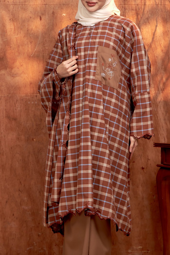 JIWA RATNA KURUNG (JR-D4) in BRICK BROWN