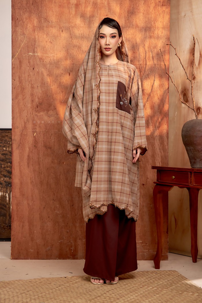 JIWA RATNA KURUNG (JR-D4) in RICH BROWN