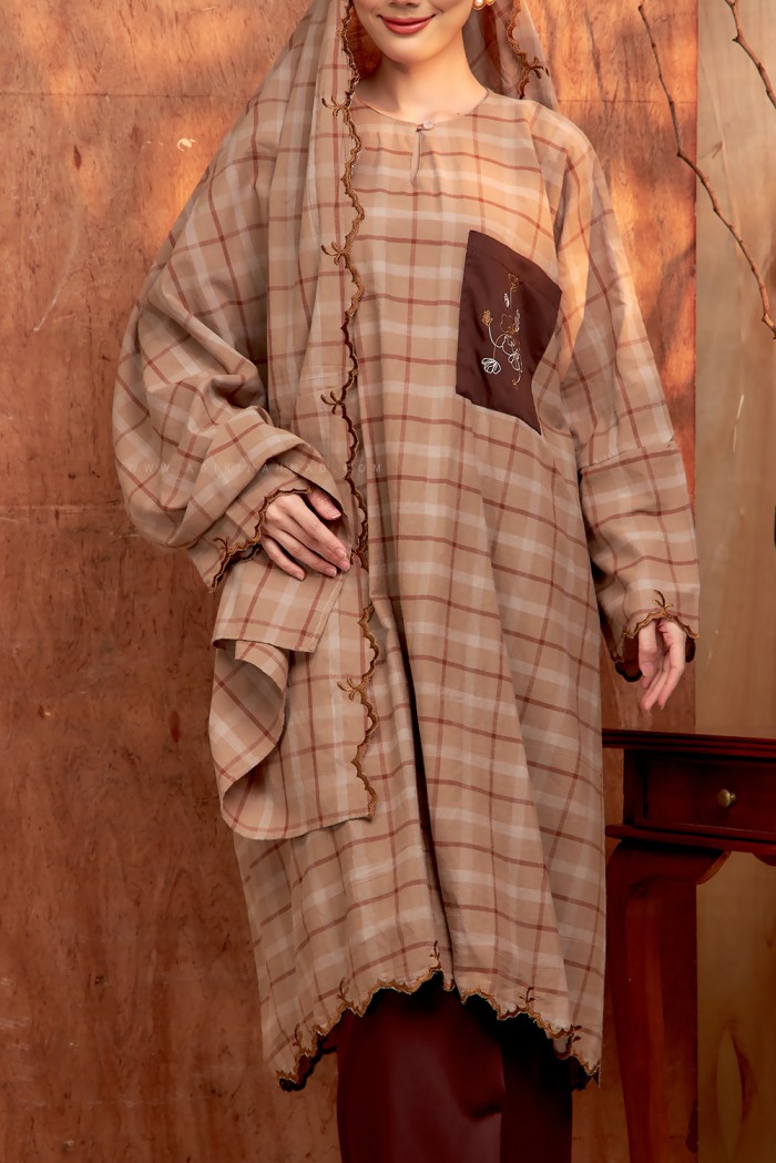 JIWA RATNA KURUNG (JR-D4) in RICH BROWN