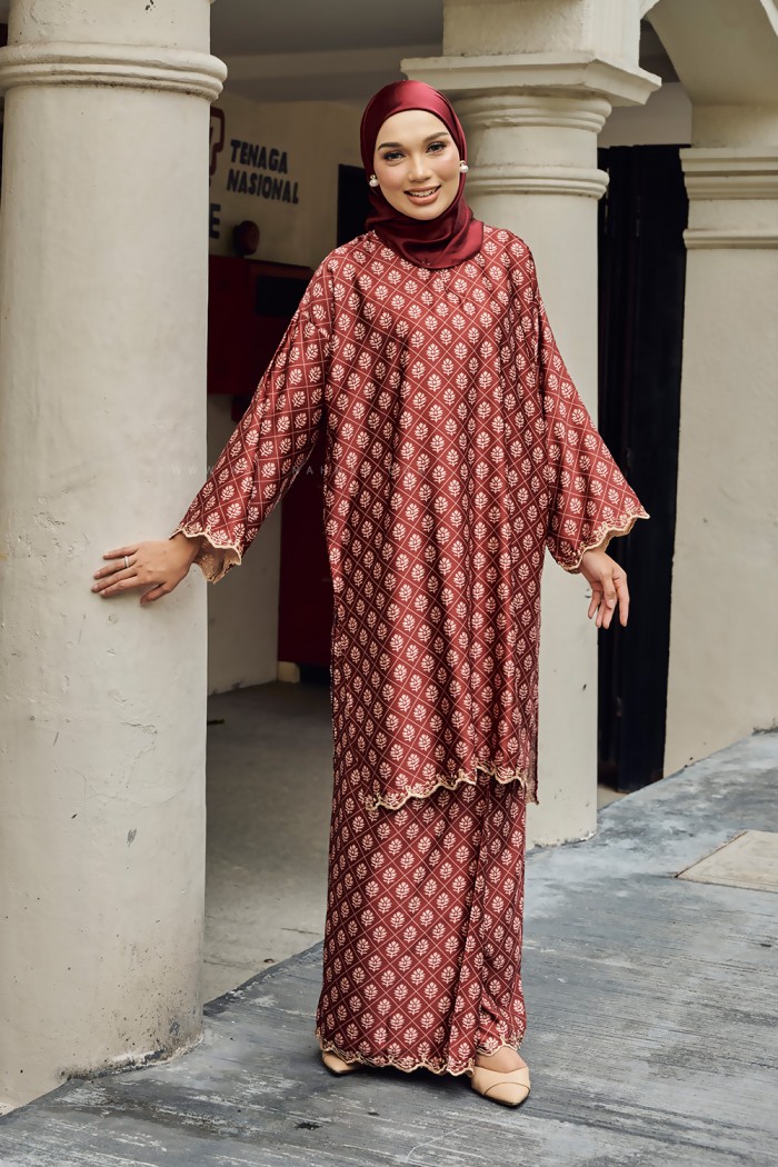 KASTURI SULAM KURUNG (KSD-2) MAROON