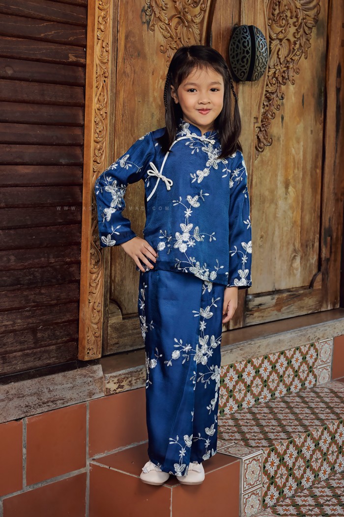 LILIA KURUNG KIDS in NAVY BLUE