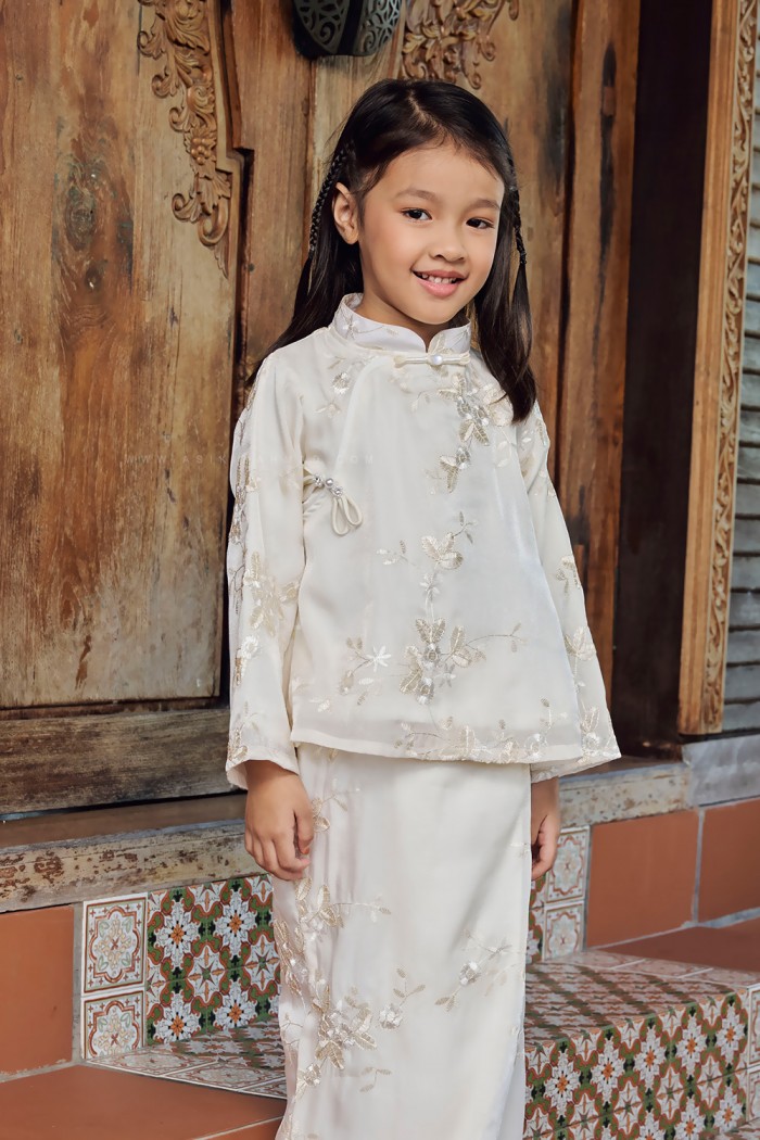 LILIA KURUNG KIDS in OFF WHITE