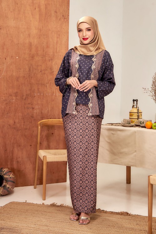 MARINA SULAM KEBAYA in ROYAL PURPLE