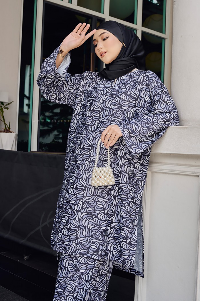 MELUR BATIK KURUNG (MBD-5) BLACK