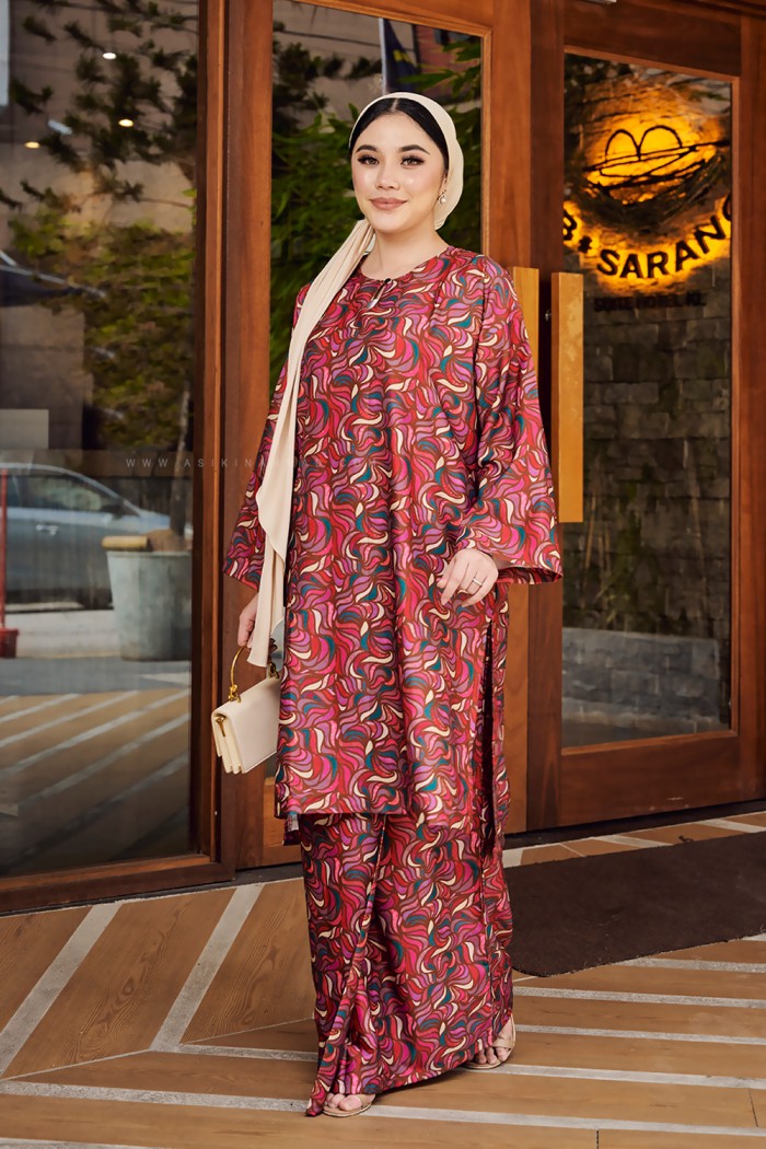 MELUR BATIK KURUNG (MBD-5) DARK BROWN