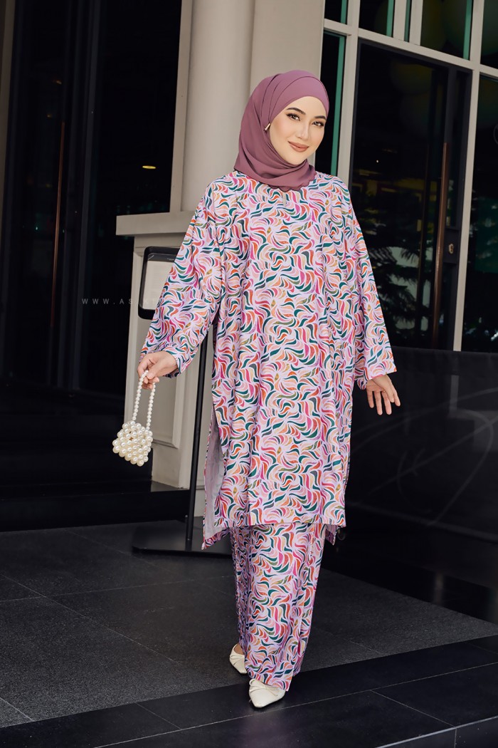 MELUR BATIK KURUNG (MBD-5) LIGHT PURPLE