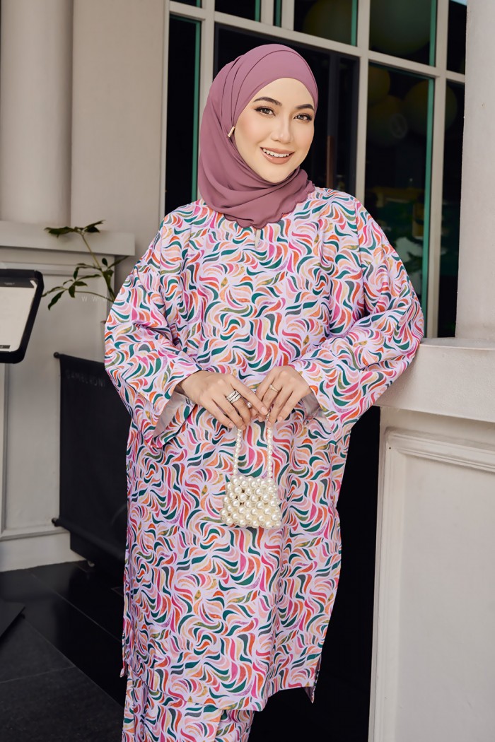 MELUR BATIK KURUNG (MBD-5) LIGHT PURPLE