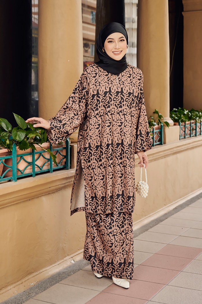 MELUR BATIK KURUNG (MBD-6) BLACK