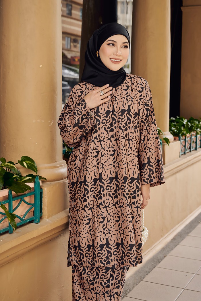 MELUR BATIK KURUNG (MBD-6) BLACK