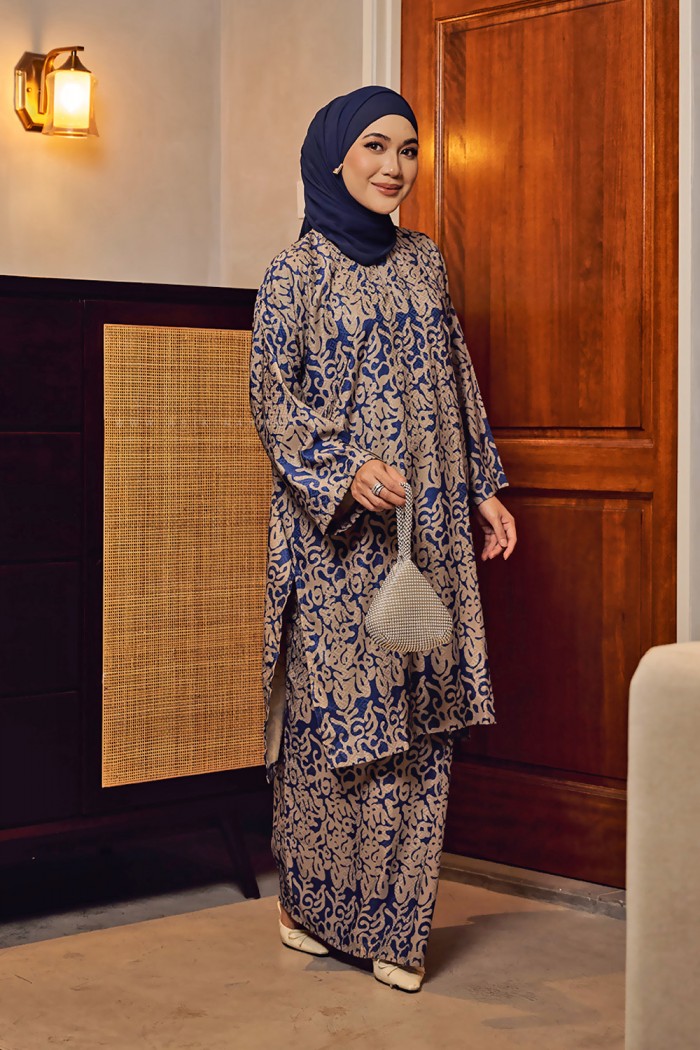 MELUR BATIK KURUNG (MBD-6) BLUE