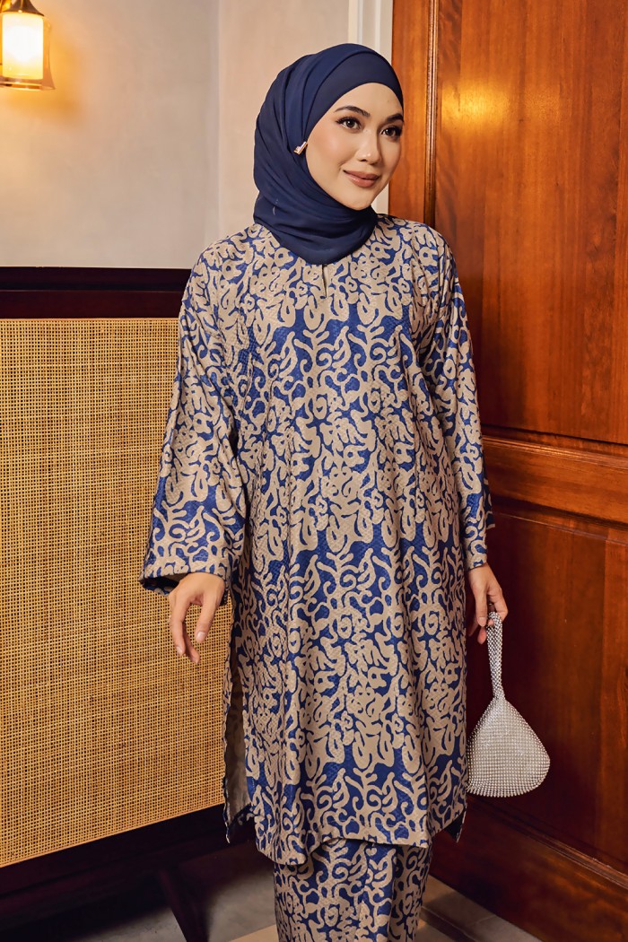 MELUR BATIK KURUNG (MBD-6) BLUE